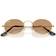Ray-Ban Unisex Oval Metal Summer Capsule - Arista Gold/Brown