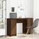 vidaXL Brun EK 120 x 42 x 76 cm Skrivbord