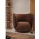 ferm LIVING Rico Swivel Rich Velvet Soft Brown Loungestol 76.5cm