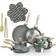 KASANOVA Cooking Therapy Set med lock 16 delar
