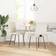 vidaXL 4101165 Kitchen Chair 83cm 2pcs