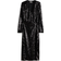 H&M Sequined Wrap Dress - Black