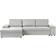 Beliani Hrisey Light Grey Sofa 293cm 3 Seater