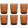 Home ESPRIT Refurbished Amber Drikkeglas 6stk