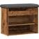 vidaXL 62x32x50cm Old Wood Shoe Rack 62x50cm