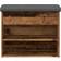 vidaXL 62x32x50cm Old Wood Shoe Rack 62x50cm