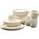 Bitz Cream Dinner Set 16pcs