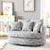 Willa Arlo Interiors Keir Blue Sofa 57.5" 2 Seater