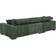 Wade Logan Asyiah Green Corduroy Sofa 114.5" 3 Seater