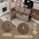 Wade Logan Blemke Brown Sofa 76.4" 3 Seater