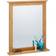 B2X Bamboo Natural Wall Mirror 56x68cm