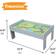 Pidoko Kids Train Table with Train Set & Accessories 90pcs