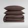 Calvin Klein Washed Percale Bedspread Brown (274.3x243.8cm)