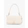 Tommy Hilfiger Monogram Flap Closure Crossbody Bag - Creme