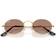Ray-Ban Oval Metal Summer Capsule Sunglasses - Arista Gold Frame/Violet