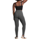 PINK All-Day Cotton Leggings - Dark Charcoal Heather