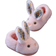Shein 1pair Rabbit Style Children Slippers For Winter, Girls' Cartoon Indoor House Shoes, Warm Anti-Skid Slippers