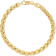 Esquire Wheat Link Chain Bracelet - Gold