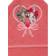 Konges Sløjd Terry Hand Towel with Embroidery Flamingo Plume