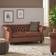 House of Hampton Pasillas Cognac Brown Sofa 61.8" 2 Seater