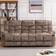 Red Barrel Studio Edilmar Brown Sofa 83.1" 3 Seater