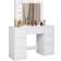 WOLTU Makeup Desk with Large Mirror White Dressing Table 40x110cm