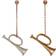 Maileg Hanging Trumpet Gold/Silver Julgranspynt 7.5cm
