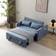 Latitude Run Lateresa Blue Sofa 54" 2 Seater
