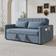 Latitude Run Lateresa Blue Sofa 54" 2 Seater