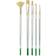 Royal & Langnickel Long Handle Soft Grip Bristle Variety Brush Set of 5 SG505