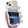 Forluz Fashion Luxury Cream Grain Mirror Phone Case for iPhone 15