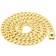 Nuragold Royal Monaco Miami Cuban Link Bracelet 7.5mm - Gold