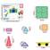 PicassoTiles Magnetic Tiles with Vehicle Base 63pcs
