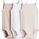 H&M Sleeveless Bodysuits 3-pack - Light Dusty Pink/Beige (1145130011)