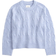 Abercrombie & Fitch The A&F Madeline Cable Crew Sweater - Blue