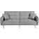 Yaheetech 3 Seater Grey Sofa 199cm 3 Seater