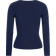 Shein Y2K Women's Body-hugging Sexy Solid Color Long Sleeve V-neck Top