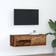 vidaXL Engineered Wood Antique Wood TV Bench 80x25.5cm