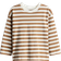 H&M Kid's Long Sleeved T-shirt - Beige/White Striped (1246374011)