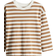 H&M Kid's Long Sleeved T-shirt - Beige/White Striped (1246374011)