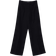 Stradivarius Super Wide Leg Trousers with Belts - Black