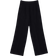 Stradivarius Super Wide Leg Trousers with Belts - Black