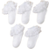 Shein 5 Pairs Children/Tween/Teen Elegant Lace Trim Princess Short Socks