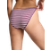 Victoria's Secret Cotton String Bikini Panty - Wild Rose Stripe Print W Dog Graphic