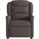 vidaXL Electric Recliner Chair Dark Brown Armchair 100cm