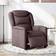 vidaXL Electric Recliner Chair Dark Brown Armchair 100cm