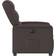 vidaXL Electric Recliner Chair Dark Brown Armchair 100cm