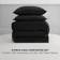 Juicy Couture Velour Bedspread Black (228.6x264.2cm)