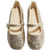 H&M Glitzernde Ballerinas - Beige