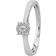 Pure Brilliance Cluster Ring - White Gold/Diamonds